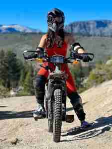Electric dirt bike tour in SOuth Lake Tahoe, CA